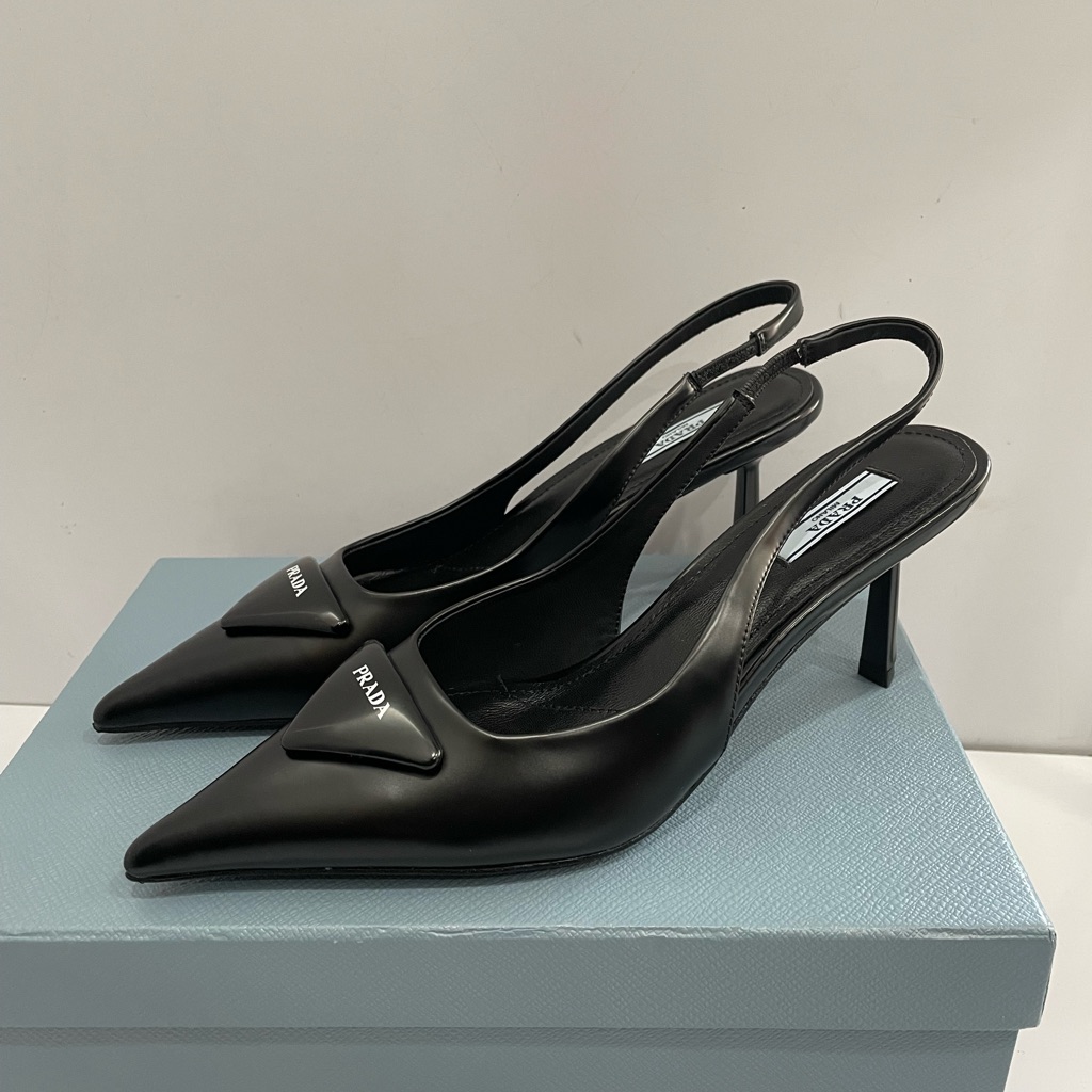 Prada Black Women's High Heels